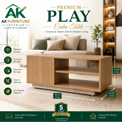 AK Centre Table Premium Play | Modern Wooden Centre Table / AKF-CT-PP- 100100
