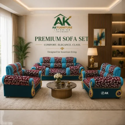 AK Double Head Premium Sofa – Designed & Manufactured by AK Furniture / AKF-VS-6030-D1