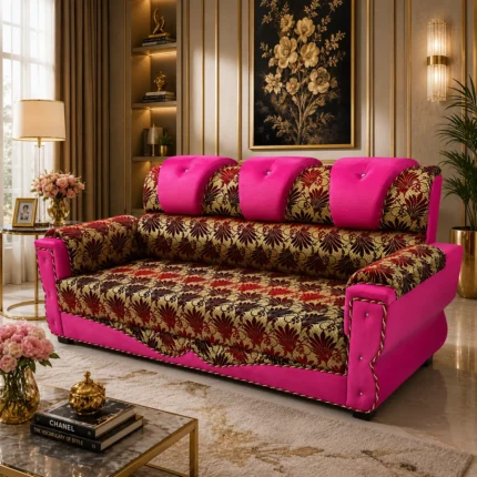AK Double Head Premium Sofa – Designed & Manufactured by AK Furniture / AKF-VS-6030-D2