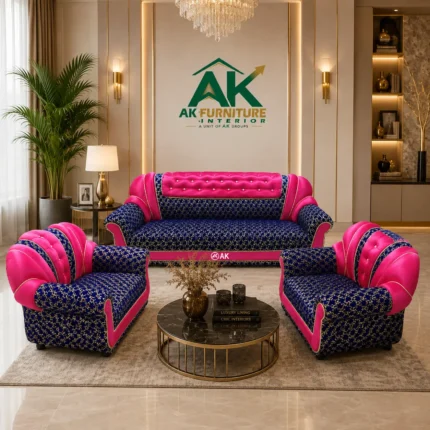 AK Raju Sofa Set / AKF-VS-6028-C2