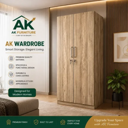 AK Wardrobe 2 Door - PLAY/ AK-WAR-100004 - A