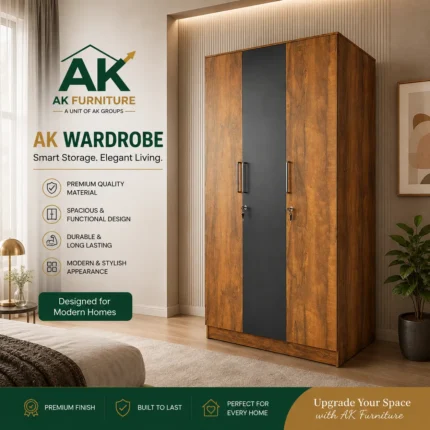 AK Wardrobe 3 Door - PLAY / AK-WAR-100006