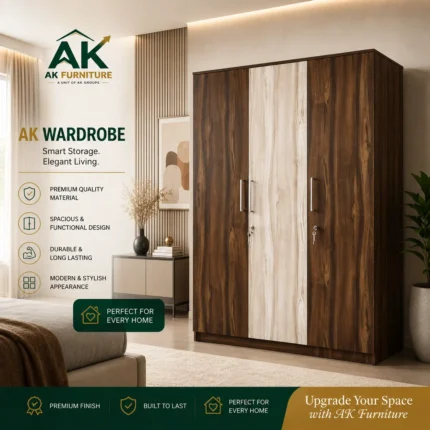 AK Wardrobe 3 Door - PLAY / AK-WAR-100007