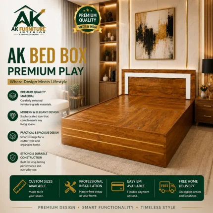 AK Bed box  Premium Play - King Size - AKF-BB HB-PP-5046 - A