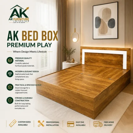 AK Bed box  Premium Play - King Size - AKF-BB HB-PP-5046 - B