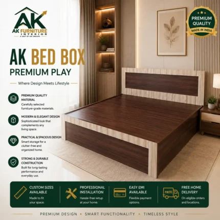AK Bed box  Premium Play - King Size - AKF-BB HB-PP-5046 - D