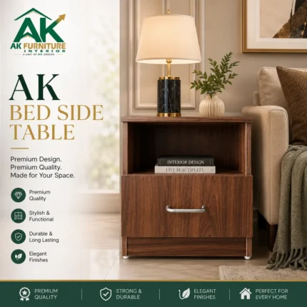 AK Bedside Table – Premium Play | AKF-BST-PP-7100