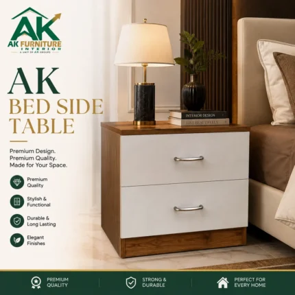 AK Bedside Table – Premium Play | AKF-BST-PP-7101