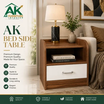 AK Bedside Table – Premium Play | AKF-BST-PP-7102